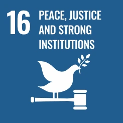 16 Peace Justic and Strong Institutions